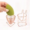 Unique Bargains Makeup Sponge Holder Rose Gold Tone 2 Pcs - image 2 of 4