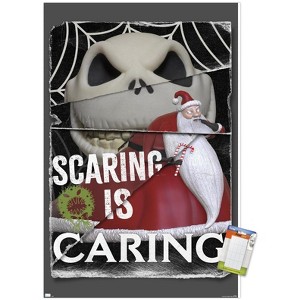 Trends International The Nightmare Before Christmas - Distorted Caring Unframed Wall Poster Prints - 1 of 4