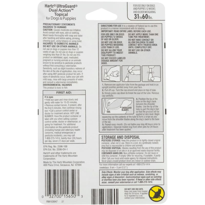 Hartz Dual Action Insect Prevention - L - 3ct, 3 of 6