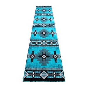 Masada Rugs Southwest Native American Area Rug - Design C318 - 1 of 4