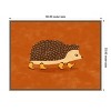 Amanti Art Sonny the Hedgehog Running In Cowboy Boots by Anyone Can Yeehaw Canvas Wall Art Print Framed - 3 of 4