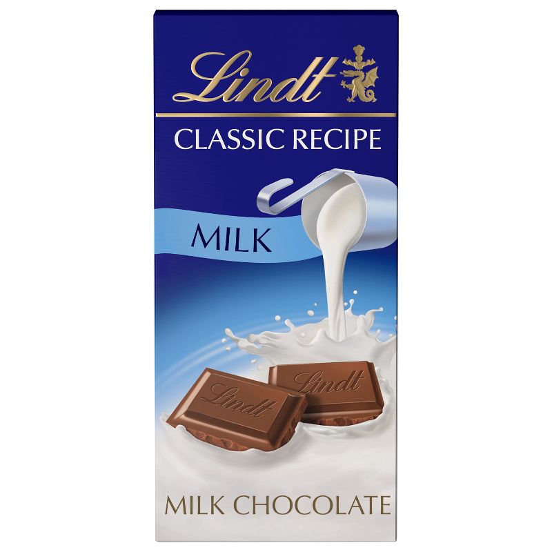 Lindt Classic Recipe Milk Chocolate Candy Bar - 4.4 oz., 1 of 11