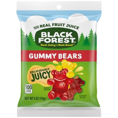 Black Forest Gummy Bear Candies 6.0 oz