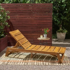 PAGED Pool Lounge Chairs Patio Chaise Lounge All Weather Reclining Chair for Outside, Beach, Lawn, Yard - 1 of 4