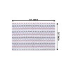 Home Weavers Orion Collection 100% Cotton Bathroom Rug, Non Slip Bath Mat Water Absorbent Soft Shaggy Mat Machine Washable - 3 of 4