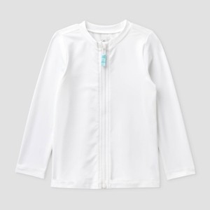 Toddler Long Sleeve Zip-Up Rash Guard Top - Cat & Jack™ - 1 of 3
