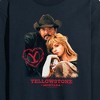 Men's - Yellowstone - Rip And Beth Montana Valentine Long Sleeve Graphic T-Shirt - 2 of 4