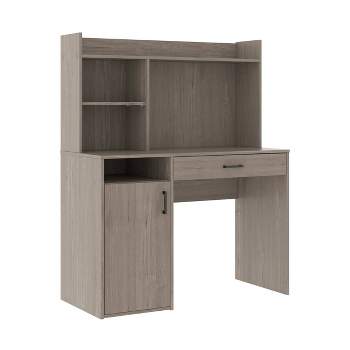 Beginnings Desk with Hutch Silver Sycamore - Sauder