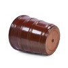 Syemin Planters 3 Pieces Ceramic Flowerpot, Modern Planter with Drainage Hole for Patio, Garden or Windowsills, Red, 15.94"*15.94"*15.94" - 4 of 4