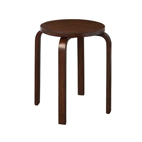 Set of 4 Bentwood Stools - Linon - image 1 of 4