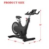 Exercise Bike, Magnetic Resistance Bike with Adjustable Seat, 298 lb Capacity Stationary Bike with Tablet Holder, Exercise Bike for Home Cardio - 2 of 4