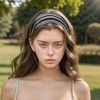 Unique Bargains Women's Stripes Wide Fabric Headband 1 Pc - 2 of 4