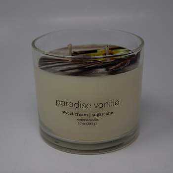 Glass Jar 2-Wick Paradise Vanilla Candle - Room Essentials™