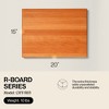 John Boos Wide 1.5 Inch Thick Reversible Cutting Board Block with Two Sided Hand Grips , 18 x 12 x 1.5 Inches - 2 of 4