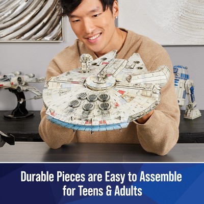 Star Wars Millennium Falcon 4D Build 3D Model Kit