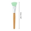 Unique Bargains Lightweight Scalloped Stripes Facial Mask Brush 1 Pc - 4 of 4
