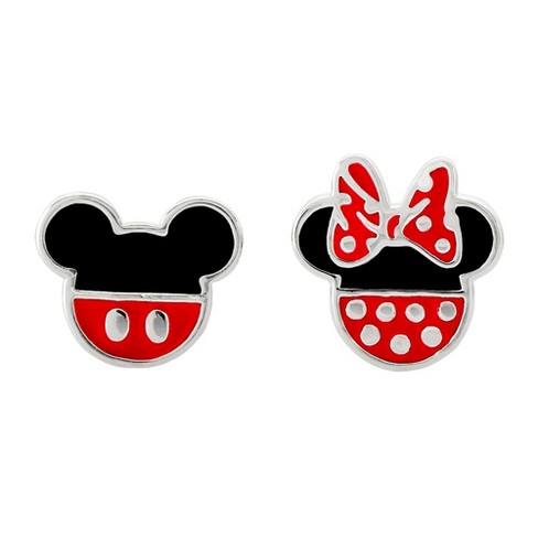 Mickey on sale stud earrings