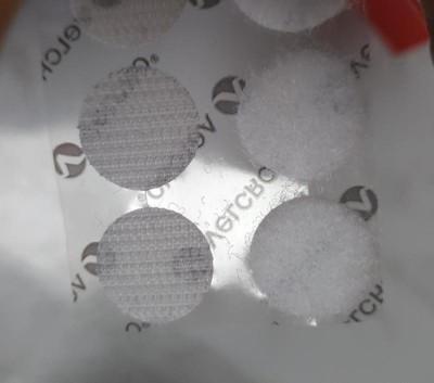 Velcro Brand Sticky Back Dots, 200 pk, Size: 0.75 in Diameter, White