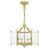 Livex Lighting Livingston 4 - Light Pendant in  Polished Brass - 2 of 4