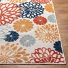 Mark & Day Ekron 2'7"x7'3" Runner Woven Indoor and Outdoor Area Rugs Orange - 3 of 4