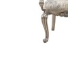 23.25" Ariadne Dining Chair Velvet & Antique Platinum Finish - Acme Furniture - 3 of 4