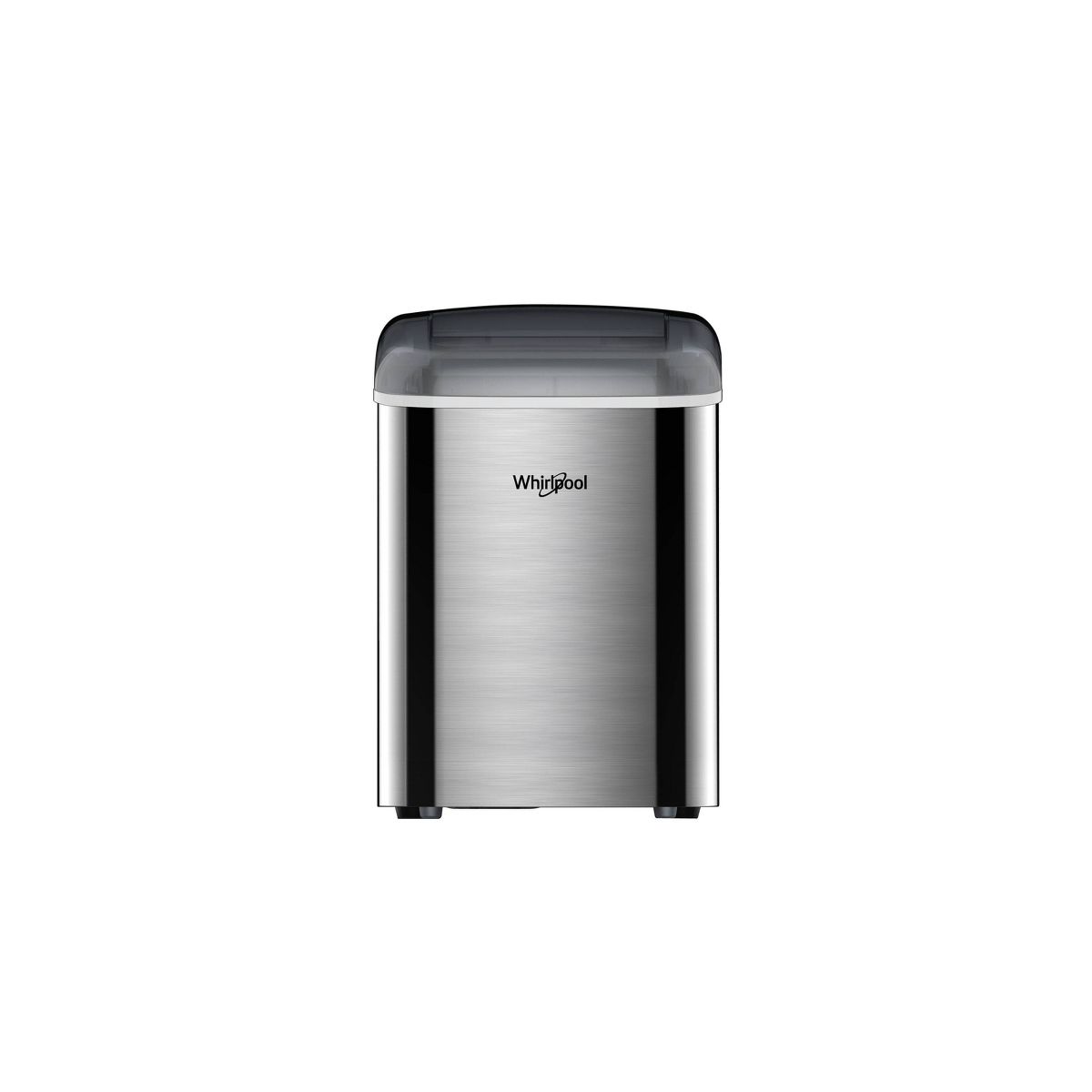 Whirlpool Ice Maker Stainless Steel: Countertop Ice Machine, Bullet Shape, 26 lbs Daily Production, 1.5 lbs Storage Capacity - thumbnail 2
