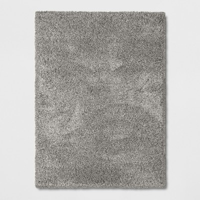 Photo 1 of 5&#39;1&#34;x6&#39;9&#34; Solid Eyelash Woven Shag Rug Gray - Project 62&#8482;