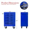 VASIP Rolling Metal Tool Chest with 4 Drawers, Steel Tool Chest Cabinet with Ball Bearing  Drawer Slides for Home,Garage - 2 of 4
