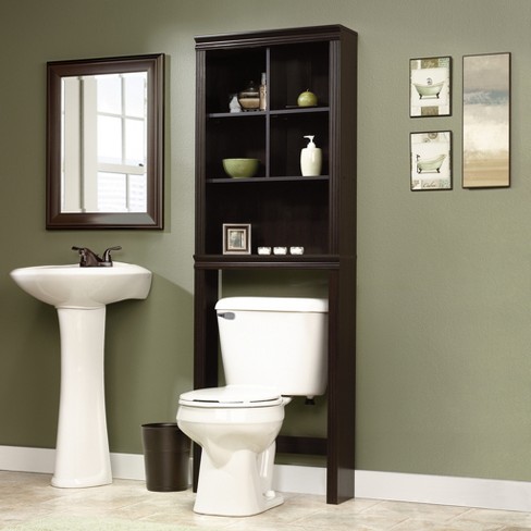 Over The Toilet Etagere Espresso Brown Sauder Target