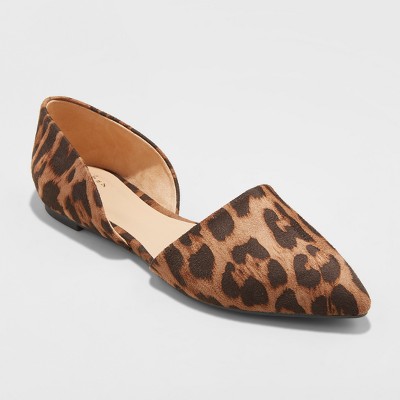 leopard print flats target