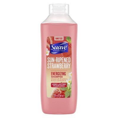 Suave Essentials Sun-Ripened Strawberry Energizing Family Size Shampoo - 30 fl oz