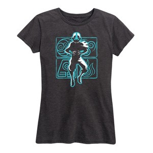 Women's - Avatar: The Last Airbender - Aang Airbending Short Sleeve Graphic T-Shirt - 1 of 4