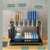 DOMETOUR Dish Racks for Kitchen Counter - Stainless Steel Dish Drying Rack with Drainboard, Detachable Dish Drainers with Utensil Holders - 4 of 4