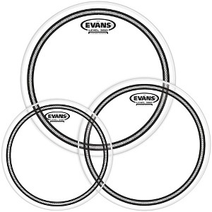 EVANS EC2 SST Clear Drum Head Pack Rock - 10/12/16 - 1 of 4