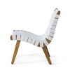 GDFStudio Ocilla Outdoor Acacia Wood and Rope Weave Lounge Chairs (Set of 2) - 4 of 4