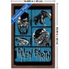 Trends International Alien: Earth (2025) - Blue Xenomorph Framed Wall Poster Prints - 3 of 4