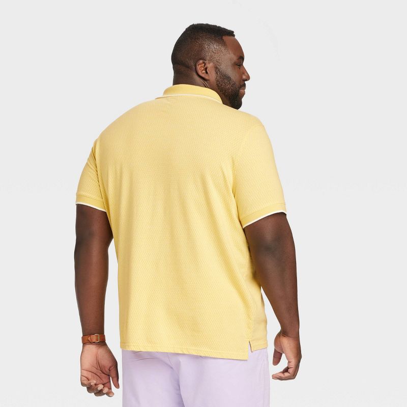 Men's Standard Fit Short Sleeve Polo Shirt - Goodfellow & Co™, 3 of 7