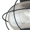 Vaxcel Chatham 1 - Light Flush Mount in  Textured Black - image 2 of 4