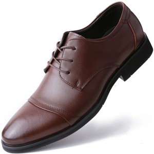 Mio Marino - Men's Standard Toe Laced Dress Shoes - 1 of 4