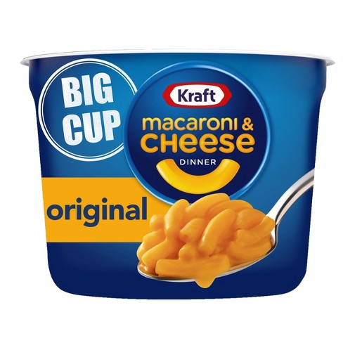 Kraft Deluxe Original Mac And Cheese Cups Easy Microwavable Dinner -  9.56oz/4ct : Target