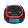JENSEN Digital AM/FM Weather Band Alarm Clock Radio with NOAA Weather Alert and Top Mounted Red LED - image 2 of 4