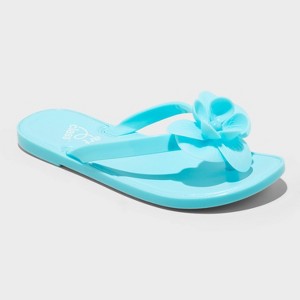 Kids' Capri Flower Jelly Flip Sandals - art class™ - 1 of 4
