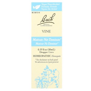 Bach Original Flower Remedies, Vine, 0.35 fl oz (10 ml) - 1 of 4