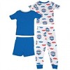Kids Captain America 4-Piece Shirts Shorts and Pants Set - Size 8 - 2 of 2