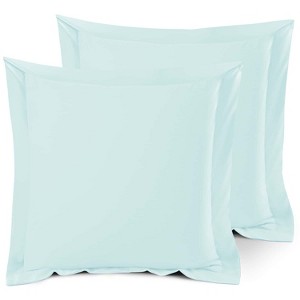 Nestl Soft Pillow Shams Set of 2, Double Brushed Microfiber Pillow Covers, Premium Pillow Shams With 1.5” Flange - 1 of 4