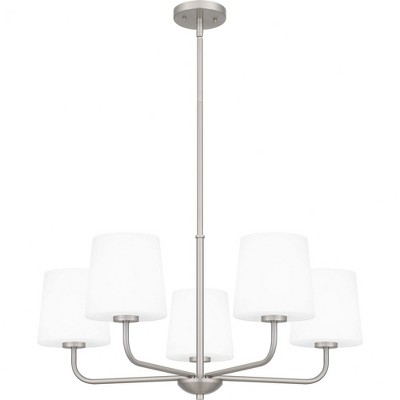 Quoizel Lighting Gallagher 5 - Light Chandelier in  Brushed Nickel