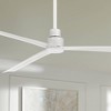 65" Minka Aire Simple Flat White Outdoor Ceiling Fan with Remote - 2 of 4