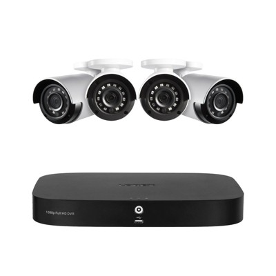 Lorex 1080p 8-channel 1TB Wired DVR System D24281B-2NA4-E