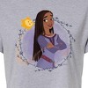 Women's - Disney - Asha And Star Cropped Graphic T-Shirt - 2 of 4