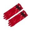 Forum Novelties Retro Rock Red Satin Short Adult Costume Gloves - 2 of 3